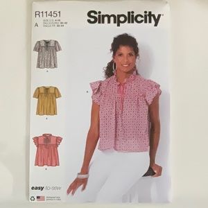 Brand new Simplicity easy to sew pattern